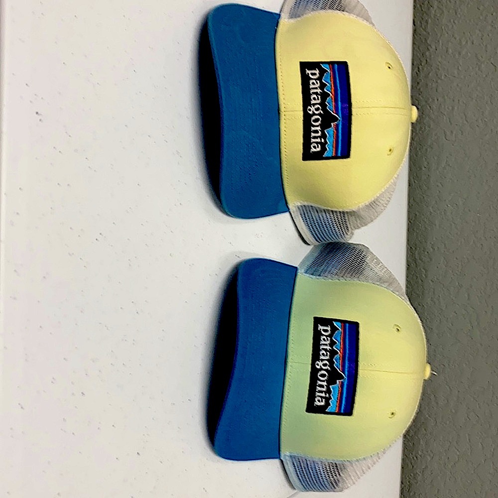 Patagonia hats his and hers.